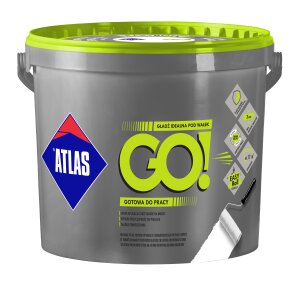 Atlas Go! Oberputz 5kg Eimer Finish Spachtelmasse
