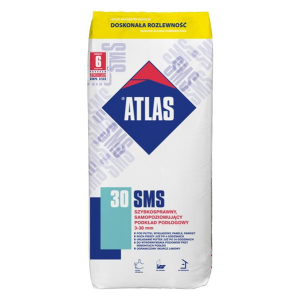 ATLAS SMS 30 - schnellbindende selbstnivellierende Ausgleichmasse 3-30 mm