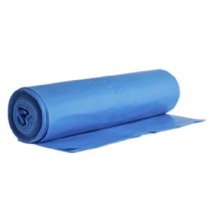 LDPE Müllsack Typ 100 Blau 700x1100 15Stk/Rolle