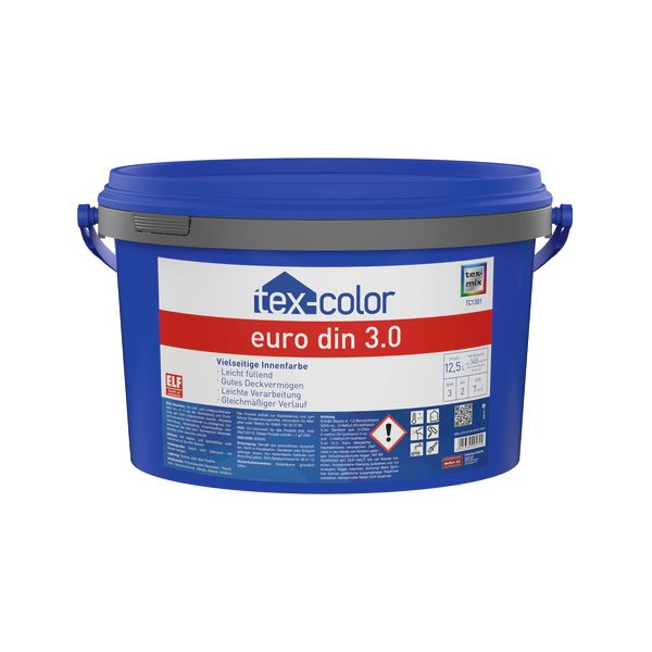 Tex-Color TC1301 Euro DIN 3.0 12,5Liter - Vielseitige Innenfarbe