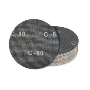 Schleifscheiben mit Klett - Grau 225mm mit Gitter - 10...