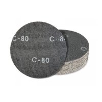 Schleifscheiben mit Klett - Grau 225mm mit Gitter - 10 Stück